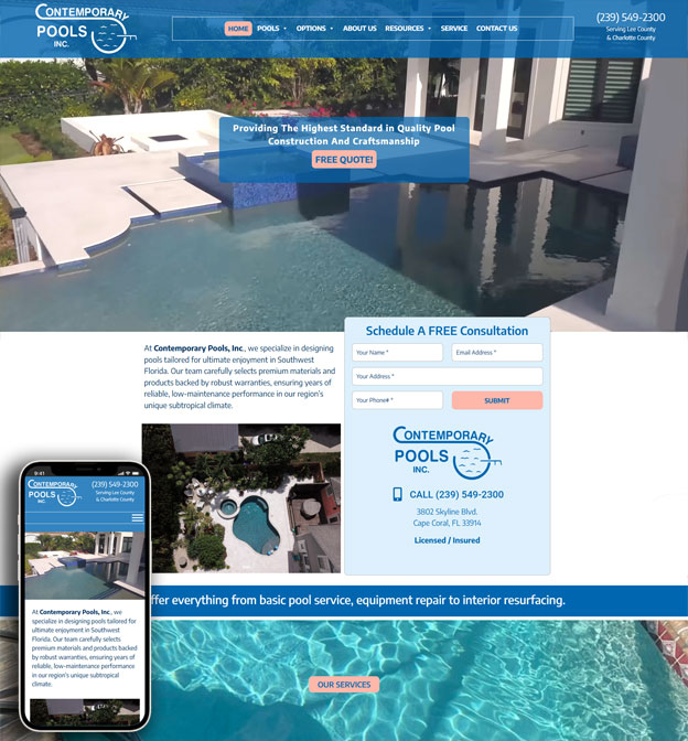 Contemporary Pools, Inc.