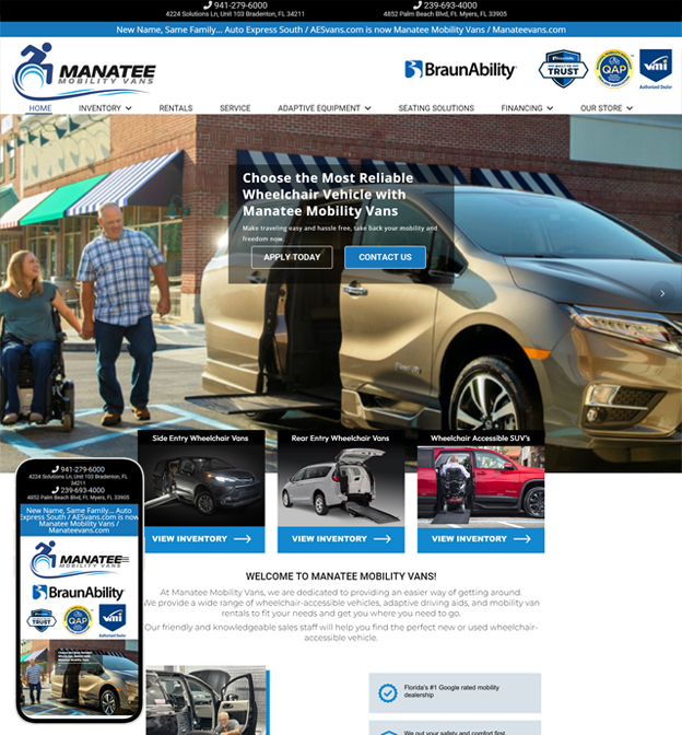 Manatee Mobility Vans