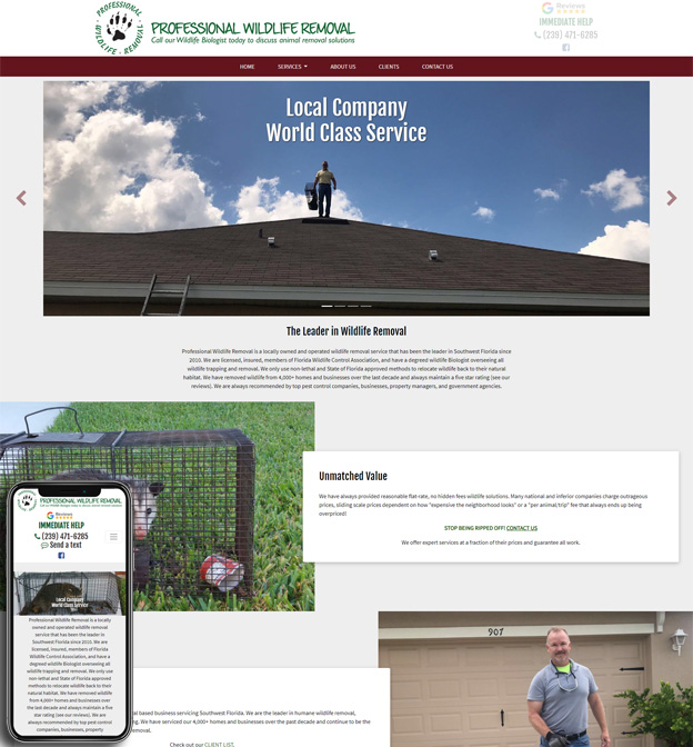 Professional Wildlife Removal